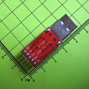 Преобразователь USB 2.0 в RS232 TTL, основан на чипе CP2102